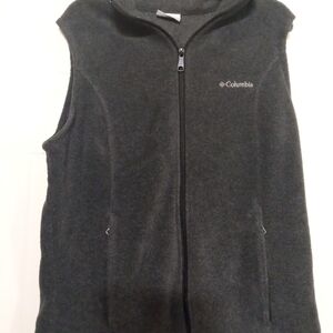 Columbia Dark Gray Fleece Vest